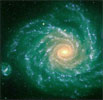 Спиральная галактика с галактикой спутником