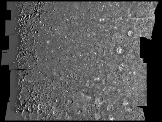 Поверхность Меркурия