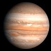 Зарегистрированное полярное сияние на Юпитере