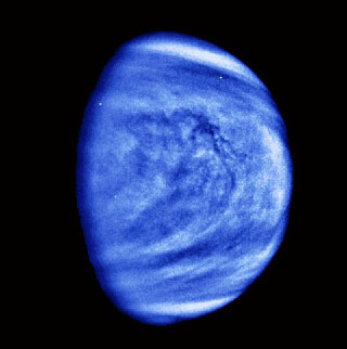 Венера в облаках