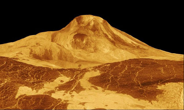 Гора Маат на Венере